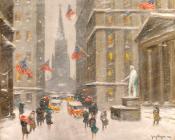 washingtons birthday on wall street wm - 盖·卡尔顿·威金斯